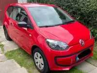 Gebraucht VW up! move up! 75 PS (55 kW) 2012 Rot Kleinwagen