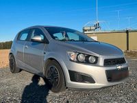 Gebraucht Chevrolet Aveo LT 101 PS (74 kW) 2011 Silber Kleinwagen