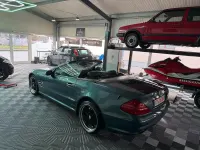 Gebraucht Mercedes SL500 AMG 306 PS (225 kW) 2003 Blau Cabrio