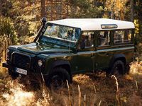 Gebraucht Land Rover Defender S 122 PS (89 kW) 2002 Grün Kombi
