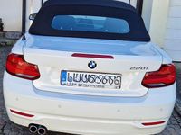 Gebraucht BMW 220 Advantage 184 PS (135 kW) 2018 Weiß Cabrio