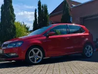 Gebraucht VW Polo Comfortline 90 PS (66 kW) 2017 Rot Kleinwagen