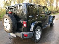 gebraucht Jeep Wrangler 2.8 Unlim. Sah. Autom./Navi/Leder/AHK