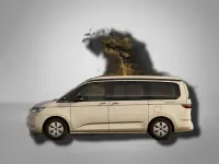 Neu VW T7 Beach 150 PS (110 kW) 2026 Candy weiß Van