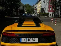 Gebraucht Audi R8 Spyder Performance 620 PS (456 kW) 2020 Gelb Cabrio