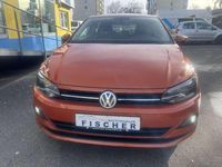 Gebraucht VW Polo Comfortline 65 PS (47 kW) 2019 Energetic orange Kleinwagen