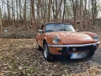 Gebraucht Triumph Spitfire 55 PS (40 kW) 1973 Braun Cabrio