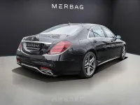 Gebraucht Mercedes S63 AMG Exclusive 612 PS (450 kW) 2018 Designo mokkaschwarz metallic Limousine
