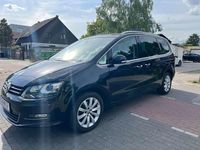 Gebraucht VW Sharan Highline 184 PS (135 kW) 2017 Schwarz Van / Kleinbus