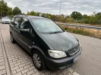 Gebraucht Opel Zafira 125 PS (91 kW) 2002 Grün Van / Kleinbus