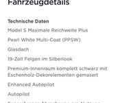 gebraucht Tesla Model S Maximale Reichweite Plus -