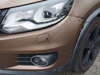 gebraucht VW Tiguan 2.0 TDI PANO, braun LEDER,4MOT