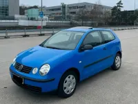 Gebraucht VW Polo 64 PS (47 kW) 2002 Blau Kleinwagen