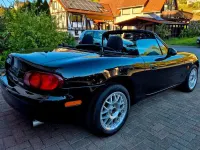 Gebraucht Mazda MX5 110 PS (80 kW) 2000 Schwarz Cabrio