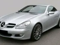Gebraucht Mercedes SLK200 163 PS (119 kW) 2007 Silber Cabrio