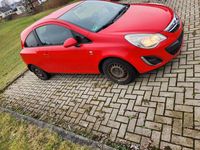 Gebraucht Opel Corsa Edition 69 PS (50 kW) 2011 Rot Kleinwagen