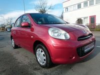 Gebraucht Nissan Micra Acenta 80 PS (58 kW) 2011 Rot Kleinwagen