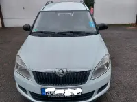 Gebraucht Skoda Roomster 75 PS (55 kW) 2015 Weiß Van / Kleinbus