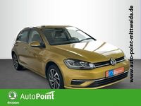 Gebraucht VW Golf VII Sound 150 PS (110 kW) 2017 Gelb Kleinwagen