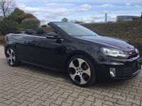 Gebraucht VW Golf Cabriolet GTI 211 PS (155 kW) 2013 Schwarz Cabrio