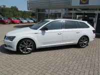 Gebraucht Skoda Superb SportLine 190 PS (139 kW) 2017 Weiß Kombi