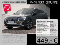 Gebraucht Audi e-tron Sportback S-Line 300 kW (408 PS) 2023 Schwarz SUV