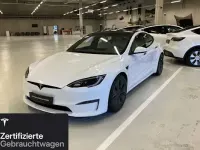 Used Tesla Model S 492 kW (670 HP) 2024 White Hatchback