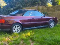Gebraucht Audi 80 116 PS (85 kW) 1995 Rot Cabrio