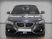 gebraucht BMW 220 i Cabrio Aut. Navi Sport Sitze Multi 1 Hand