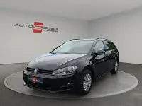 Gebraucht VW Golf VII Trendline 110 PS (80 kW) 2015 Schwarz Kombi