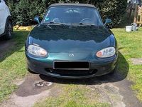 Second-hand Mazda MX5 110 CP (80 kW) 2000 Verde Cabrio