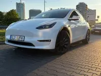 Gebraucht Tesla Model Y Performance 375 kW (510 PS) 2023 Weiß SUV