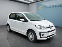 Gebraucht VW up! Move 65 PS (47 kW) 2022 Weiß Kleinwagen