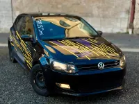 Gebraucht VW Polo 75 PS (55 kW) 2010 Schwarz Kleinwagen