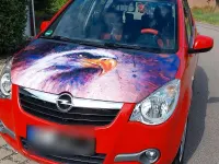 Gebraucht Opel Agila Edition 94 PS (69 kW) 2012 Rot Kleinwagen