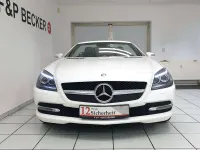 Gebraucht Mercedes SLK200 184 PS (135 kW) 2015 Polarweiss Cabrio