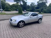 Gebraucht Mercedes SLK200 136 PS (100 kW) 1997 Silber Cabrio