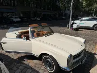 Gebraucht Mercedes 230 150 PS (110 kW) 1965 Weiß Cabrio