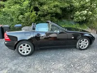 Gebraucht Mercedes SLK230 193 PS (141 kW) 2000 Schwarz Cabrio