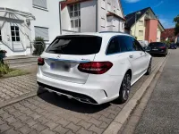 Gebraucht Mercedes C220 AMG 170 PS (125 kW) 2017 Weiß Kombi