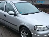 Gebraucht Opel Astra 101 PS (74 kW) 2001 Silber Kleinwagen