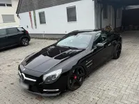 Gebraucht Mercedes SL500 AMG line 435 PS (319 kW) 2012 Schwarz Cabrio