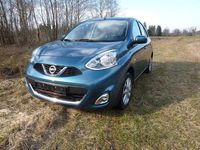 Gebraucht Nissan Micra Acenta 80 PS (58 kW) 2015 Blau Kleinwagen