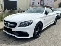 Gebraucht Mercedes C63 AMG AMG 476 PS (350 kW) 2018 Weiß Cabrio