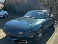 Gebraucht Mazda MX5 90 PS (66 kW) 1998 Blau Cabrio