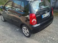 Gebraucht Kia Picanto Start 65 PS (47 kW) 2008 Schwarz Kleinwagen