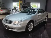 Gebraucht Mercedes SL350 245 PS (180 kW) 2004 Silber Cabrio
