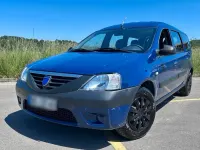 Gebraucht Dacia Logan MCV 75 PS (55 kW) 2008 Blau Van / Kleinbus
