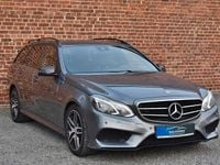 Gebraucht Mercedes E220 AMG line 163 PS (119 kW) 2016 Selenitgrau  metalliclack Kombi
