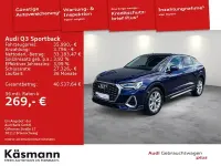 Gebraucht Audi Q3 Sportback S-Line 150 PS (110 kW) 2025 Navarrablau metallic SUV